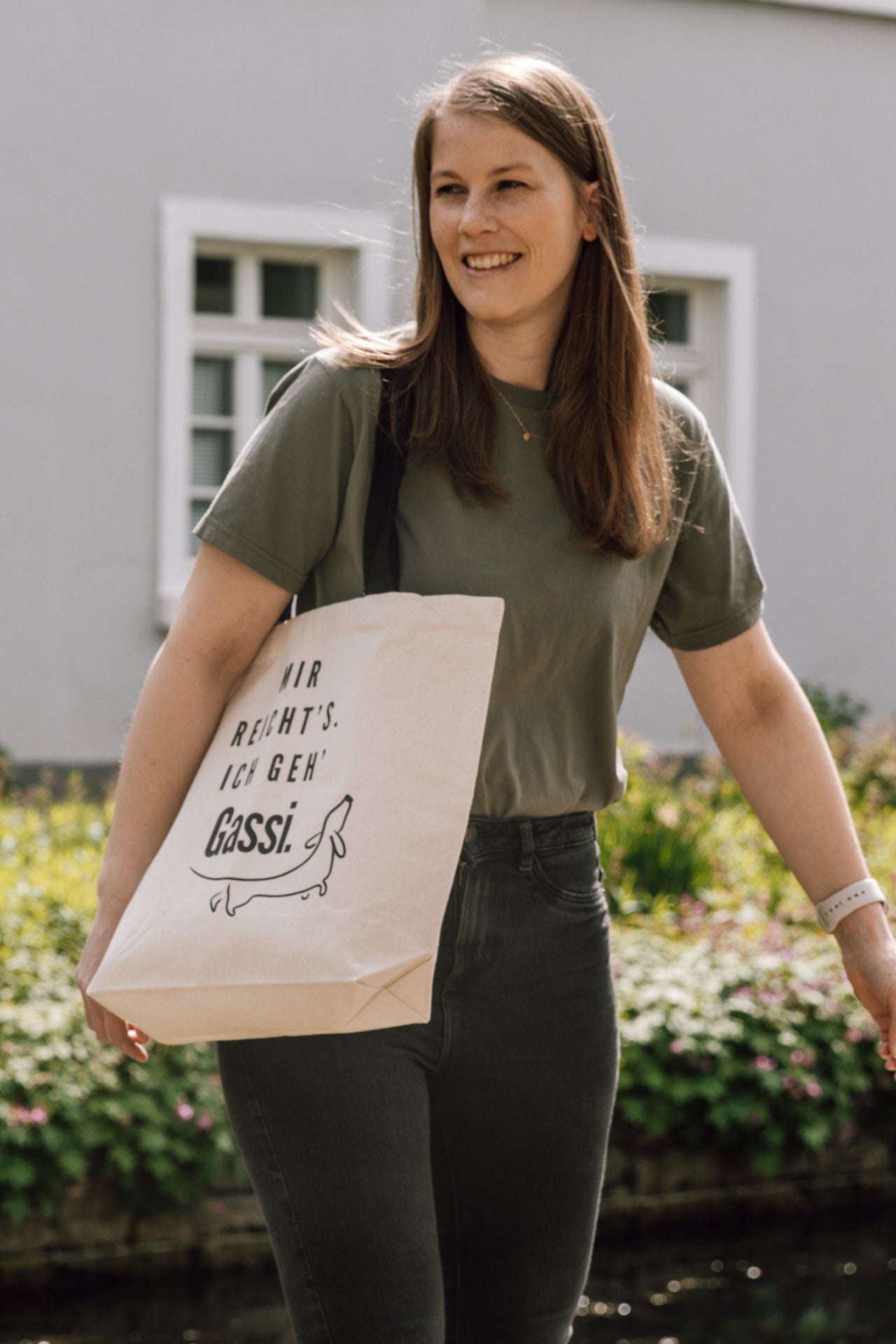 Tasche "Mir reicht's. Ich geh' Gassi."