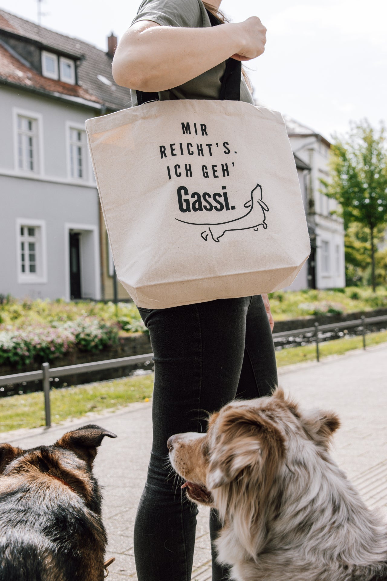 Tasche "Mir reicht's. Ich geh' Gassi."