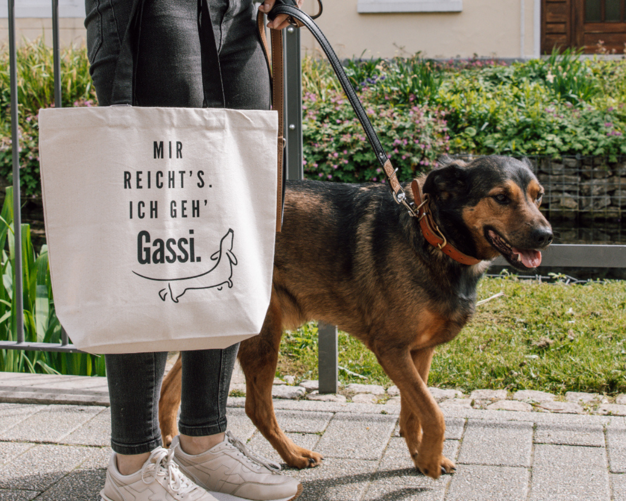 Tasche "Mir reicht's. Ich geh' Gassi."