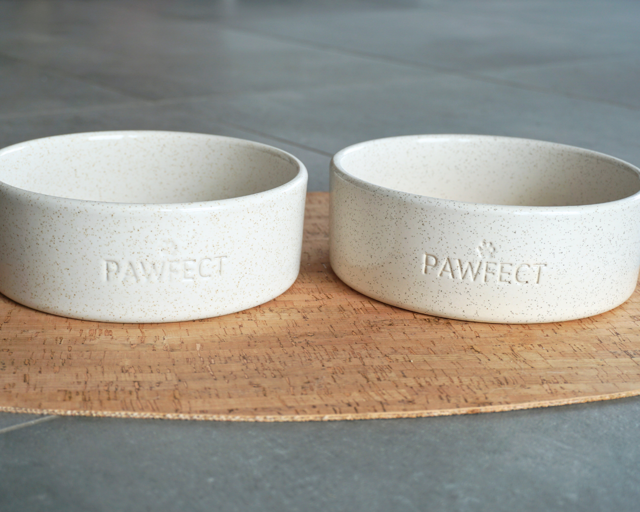 Hundenapf aus Keramik "Pawfect"