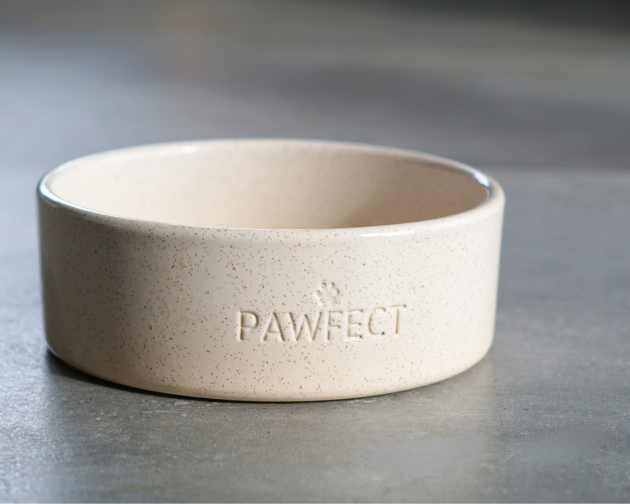 Hundenapf aus Keramik "Pawfect"